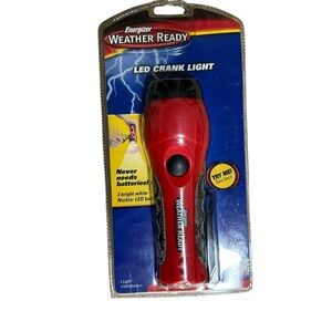 Energizer Weather Ready LED Crank Light Hurricane Camping NEW